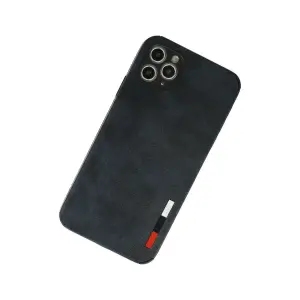 İphone 11 Pro Max Kılıf Loop Deri  - Lacivert