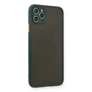 İphone 11 Pro Max Kılıf Montreal  Kapak - Yeşil