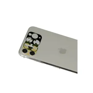 İphone 11 Pro Max Rainbow Kamera Lens Koruma Cam - Yeşil