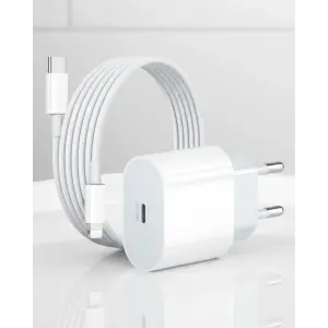 iPhone 12 11 XR XS X 8 Plus 7 20W PD Lightning Hızlı Şarj Adaptörü