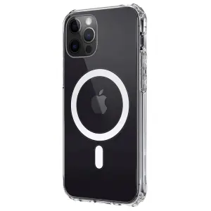 İphone 12 Kılıf Magneticsafe Şeffaf  - Şeffaf