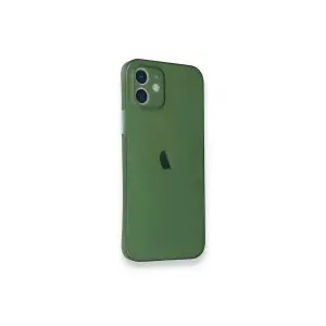 İphone 12 Mini Kılıf Pp Ultra İnce Kapak - Yeşil
