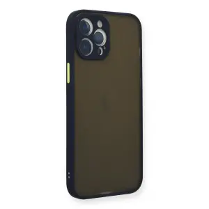 İphone 12 Pro Kılıf Montreal  Kapak - Lacivert