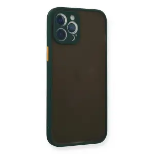 İphone 12 Pro Kılıf Montreal  Kapak - Yeşil