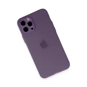 İphone 12 Pro Kılıf Puma  - Koyu Mor
