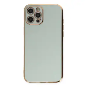 İphone 12 Pro Kılıf Volet  - Açık Yeşil