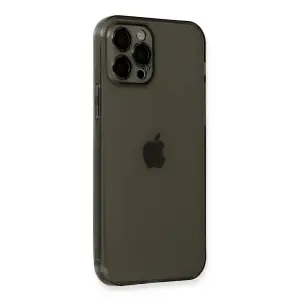 İphone 12 Pro Max Kılıf Fly Lens  - Siyah