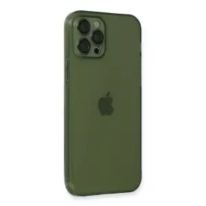 İphone 12 Pro Max Kılıf Fly Lens  - Yeşil