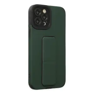İphone 12 Pro Max Kılıf Mega Standlı  - Yeşil
