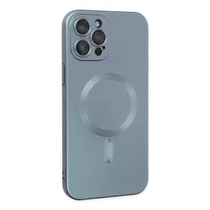 İphone 12 Pro Max Kılıf Moshi Lens Magneticsafe  - Sierra Blue