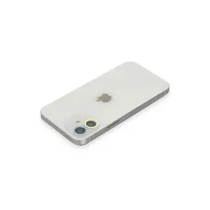 İphone 12 Renkli Kamera Lens Koruma Cam - Sarı-mi