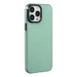 İphone 13 Pro Kılıf Anka Pc Sert Metal Kapak - Yeşil