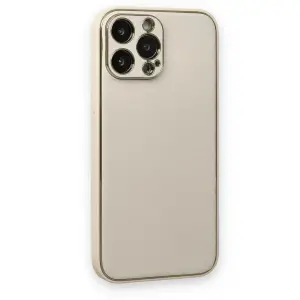 İphone 13 Pro Kılıf Co Deri  Kapak - Beyaz