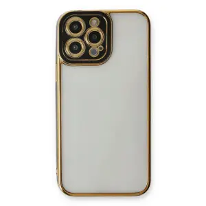 İphone 13 Pro Kılıf Liva Lens  - Siyah