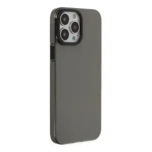 İphone 13 Pro Max Kılıf Anka Pc Sert Metal Kapak - Siyah