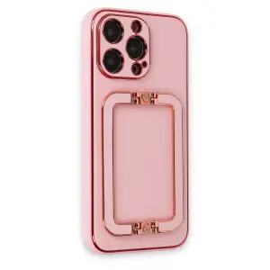İphone 13 Pro Max Kılıf Co Elit Kapak - Pembe