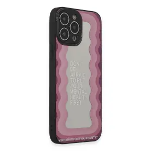 İphone 13 Pro Max Kılıf Mirror Desenli Kapak - Mirror - 11