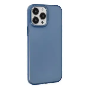 İphone 13 Pro Max Kılıf Modos Metal Kapak - Lacivert