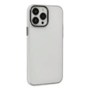 İphone 13 Pro Max Kılıf Modos Metal Kapak - Şeffaf