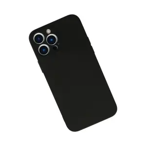İphone 13 Pro Max Kılıf Nano İçi Kadife  - Siyah