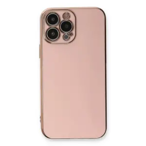 İphone 13 Pro Max Kılıf Volet  - Pembe