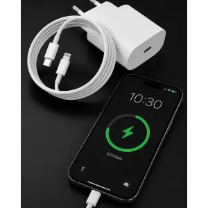 iPhone 14 13 12 11 8 Plus 7 Uyumlu 20W PD Hızlı Şarj Seti