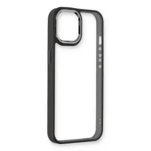 İphone 14 Plus Kılıf Dora Kapak - Siyah