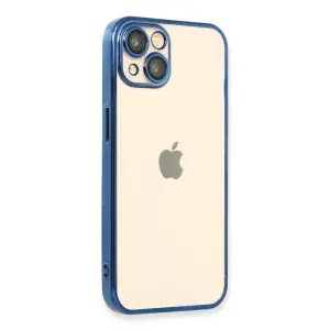 İphone 14 Plus Kılıf  Lensli  - Açık Mi
