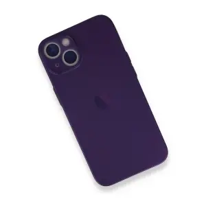 İphone 14 Plus Kılıf Pp Ultra İnce Kapak - Mor