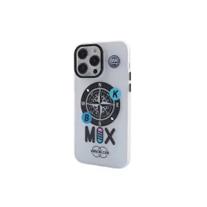 İphone 14 Pro Kılıf Apollo Magneticsafe Desenli Kapak - Apollo Şeffaf - 3