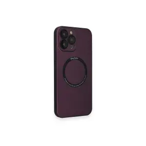 İphone 14 Pro Kılıf Jack Magneticsafe Lens  - Mürdüm