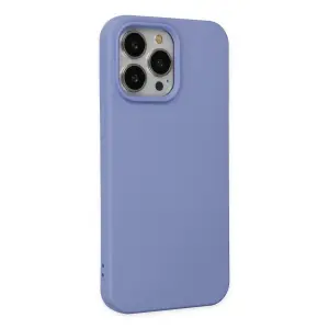 İphone 14 Pro Kılıf Nano İçi Kadife  - Lila