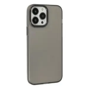 İphone 14 Pro Max Kılıf Modos Metal Kapak - Siyah