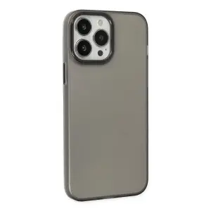 İphone 14 Pro Max Kılıf Modos Metal Kapak - Siyah