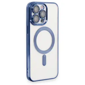 İphone 15 Pro Kılıf Kross Magneticsafe Kapak - Lacivert