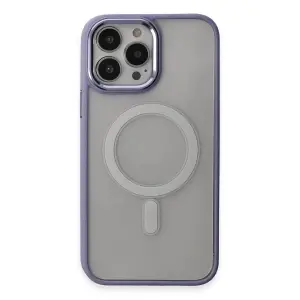 İphone 15 Pro Kılıf Room Magneticsafe  - Lila