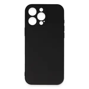 İphone 16 Pro Max Kılıf Nano İçi Kadife  - Siyah
