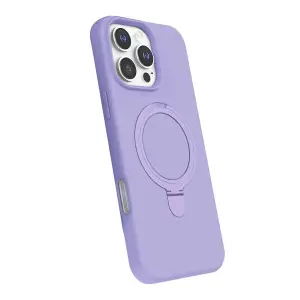 İphone 16 Pro Max Regal Magsafe Standlı Kapak - Lila