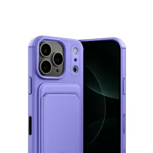 İphone 17 Pro Kelvin Kartvizitli  - Lila