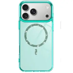 İphone 17 Pro Live Diamond Magsafe Kapak - Yeşil