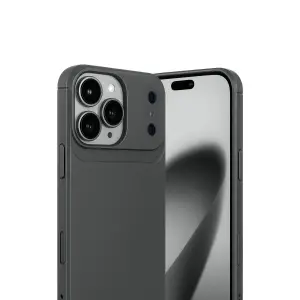 İphone 17 Pro Max Auto Fus Karbon Kapak - Gri