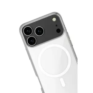 İphone 17 Pro Max Kılıf Magneticsafe Şeffaf  - Şeffaf