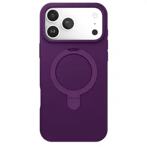 İphone 17 Pro Max Regal Magsafe Standlı Kapak - Derin Mor