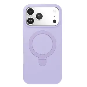 İphone 17 Pro Max Regal Magsafe Standlı Kapak - Lila