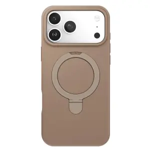 İphone 17 Pro Regal Magsafe Standlı Kapak - Çöl Titanyum