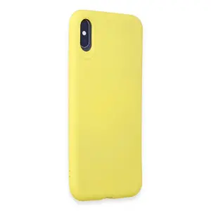 İphone X Kılıf First  - Sarı