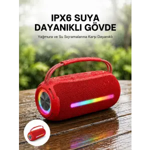 IPX6 Suya Dayanıklı Açık Hava Hoparlörü