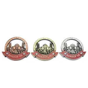 İstanbul Temalı Metal Magnet Alk3338