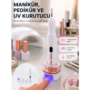 Jel Oje Kurutma ve Tırnak Bakımı Cihazı