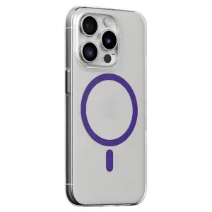 Joko  İphone 14 Pro Kılıf Bubble Magsafe Kapak - Mor